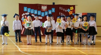 Święto pierwszaków i nauczycieli w SP Lgiń