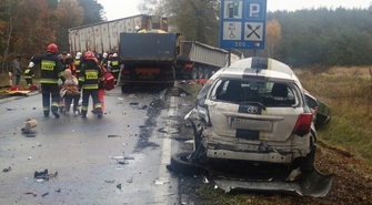 Karambol na krajowej 12