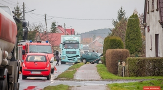 Z ostatniej chwili: kolizja w Hetmanicach