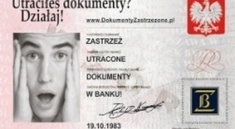 Uwaga! Co robić w przypadku utraty dokumentów?