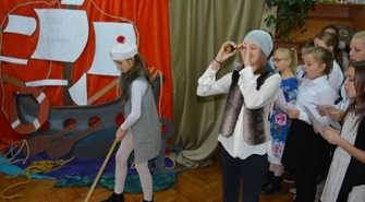 Piraci w bibliotece Szkoły Podstawowej nr 2