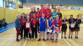 Srebro dla koszykarzy SOSW Wschowa 