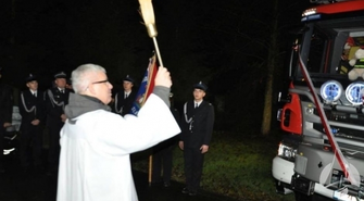 Poświęcenie nowego wozu