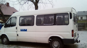 Ogłoszenie o nieograniczonej aukcji  na sprzedaż samochodu marki Ford Transit - aktualizacja