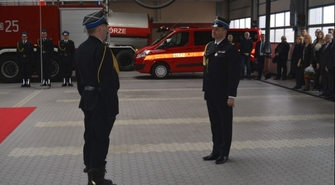 Pożegnanie Komendanta PSP