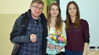 Legenda triathlonu i bohater filmu ,,Najlepszy" spotkał się ze sławską młodzieżą