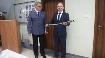 Maciej Olejniczak po 27 latach służby odszedł na emeryturę