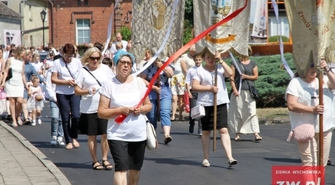 Procesja Bożego Ciała w Sławie