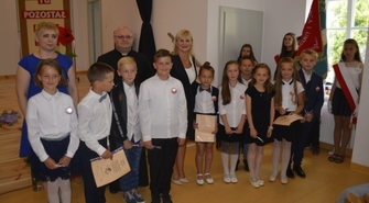 Zakończenie roku szkolnego w Glince