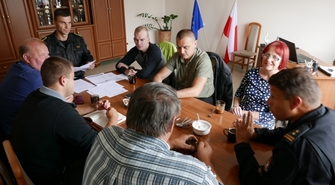 Spotkanie dotyczące włączenia OSP Wronów do KSRG