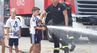 Warsztaty pożarnicze dla dzieci w KPPSP Góra 