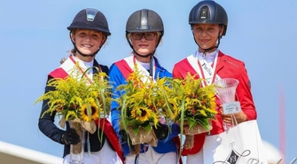 Złoty medal Weroniki Kosińskiej z SKJ Tradycja Siedlnica
