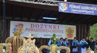 Dożynki powiatowo-gminne w Jemielnie 