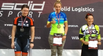 Górowska policjantka na podium 