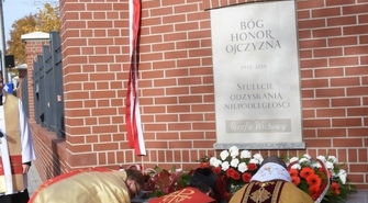 We Wschowie odsłonięto pomnik - jeden taki na 100 lat