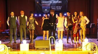 Zabawa Andrzejkowa w rytmach jazzu