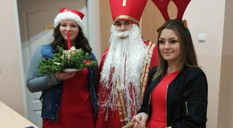 Mikołaj ze Staszica odwiedził wschowskie placówki oświatowe