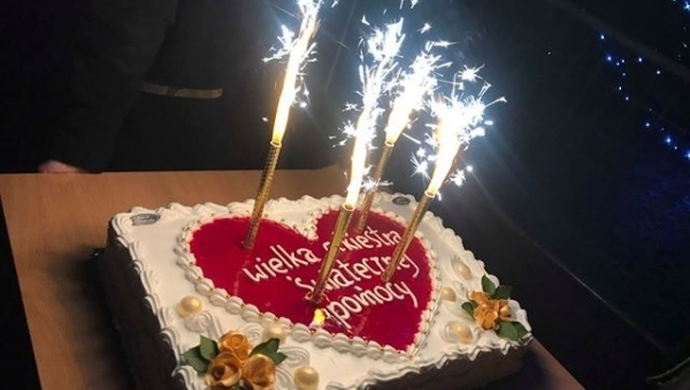 Ponad 30 tysiecy we Wschowie. OSP Siedlnica wylicytowała tort za 1750 złotych