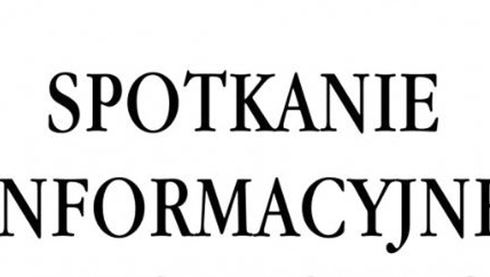 Spotkanie informacyjne dla organizacji pozarządowych