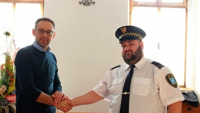 Nowy Strażnik Miejski złożył uroczyste ślubowanie