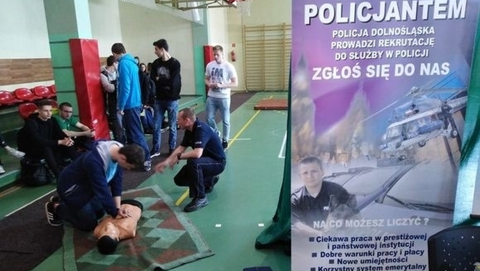 Czy wśród górowskich maturzystów są przyszli funkcjonariusze policji?
