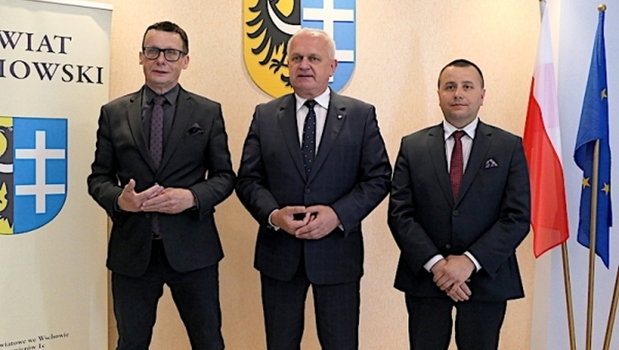 Robocza wizyta w Starostwie Powiatowym