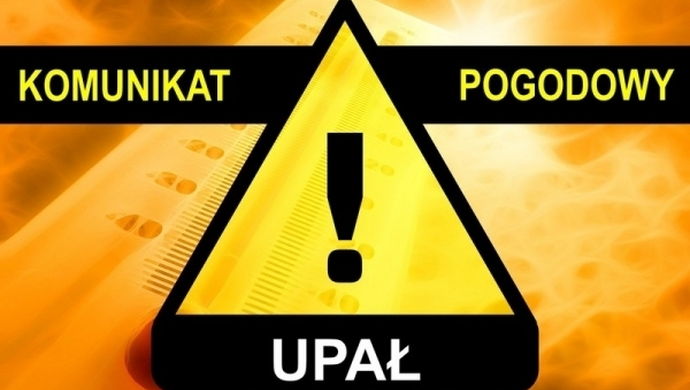 Uwaga! Ostrzeżenie o upale