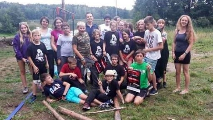 Policjanci rozmawiali z harcerzami o bezpieczeństwie