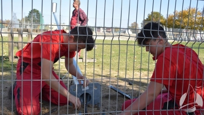 w pobliżu Stadionu Miejskiego w Sławie