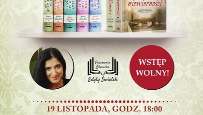 z cyklu Literacka Jesień w Bibliotece