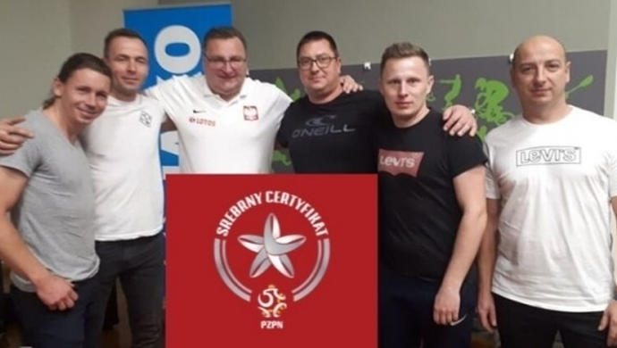 Srebrny Certyfikat w szkoleniu dla klubu