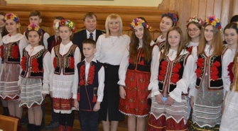 Śpiewająca wizyta w górowskim magistracie