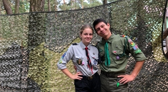 Obóz harcerski w Siamoszycach