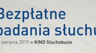 W środę 28 sierpnia za darmo zbadaj słuch