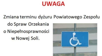 Powiatowego Zespołu ds. Spraw Orzekania o Niepełnosprawności