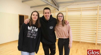 - spotkanie z uczniami SP2