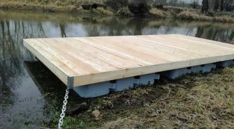 Przystań w Wyszanowie gotowa