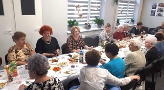 Spotkanie wigilijne w Klubie Senior+