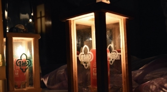 Msza harcerska w parafii św. Jadwigi Królowej