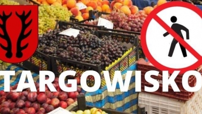 Zakaz handlu na targowisku w Szlichtyngowie