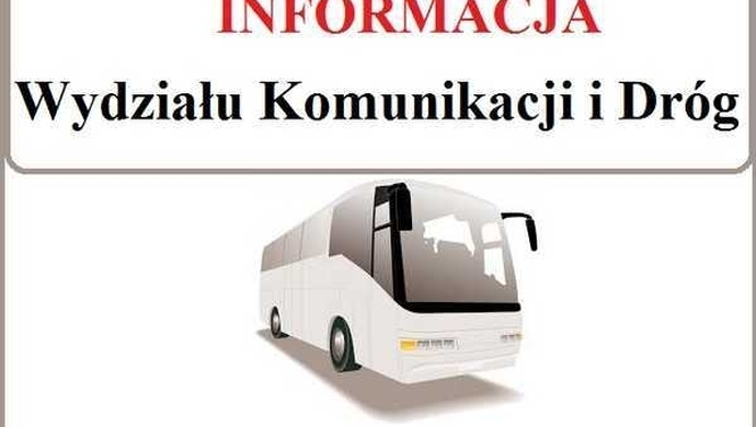 - zawieszenie połączeń autobusowych