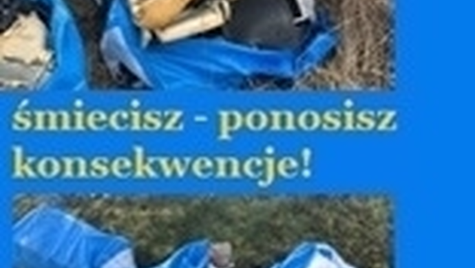 - śmieci w przydrożnych rowach
