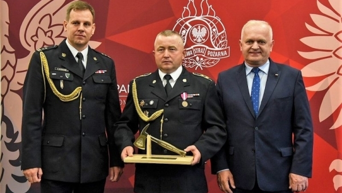 Strażak ze Wschowy z prestiżową nagrodą