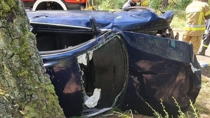 Wypadek drogowy w Radzyniu [FOTO]