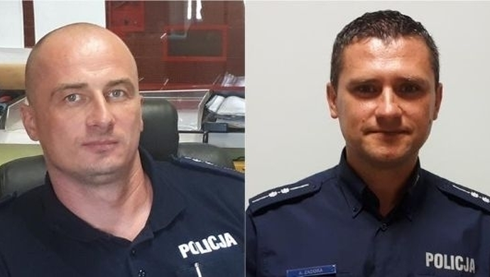 Mężczyzna nie oddychał. Uratowali go policjanci