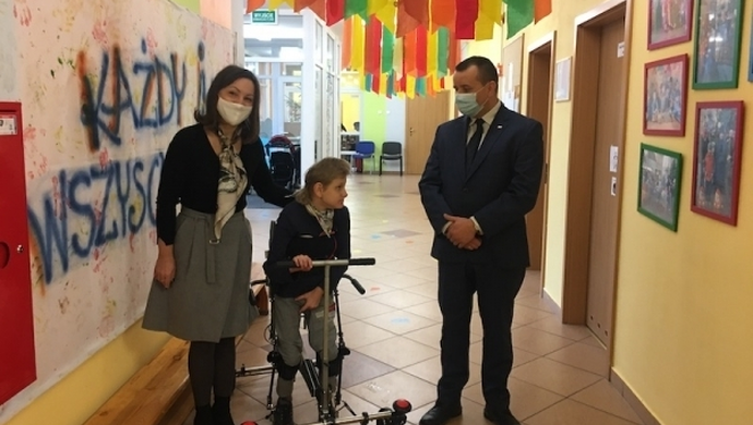 Podopieczni SOSW we Wschowie otrzymali pionizator