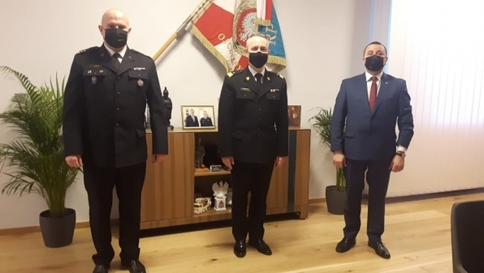 Spotkanie z Komendantem Głównym Państwowej Straży Pożarnej