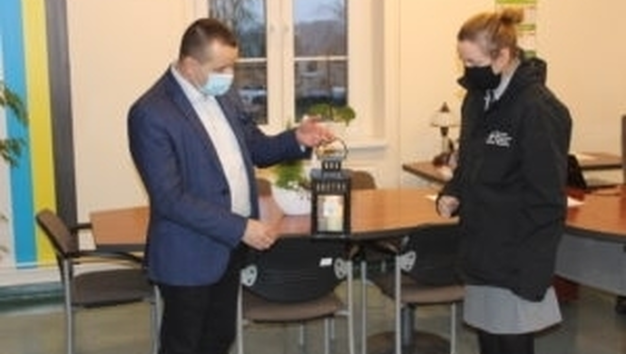 Betlejemskie Światło Pokoju w Starostwie
