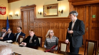 - omówienie współpracy