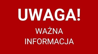 Ważna informacja dla mieszkańców Góry